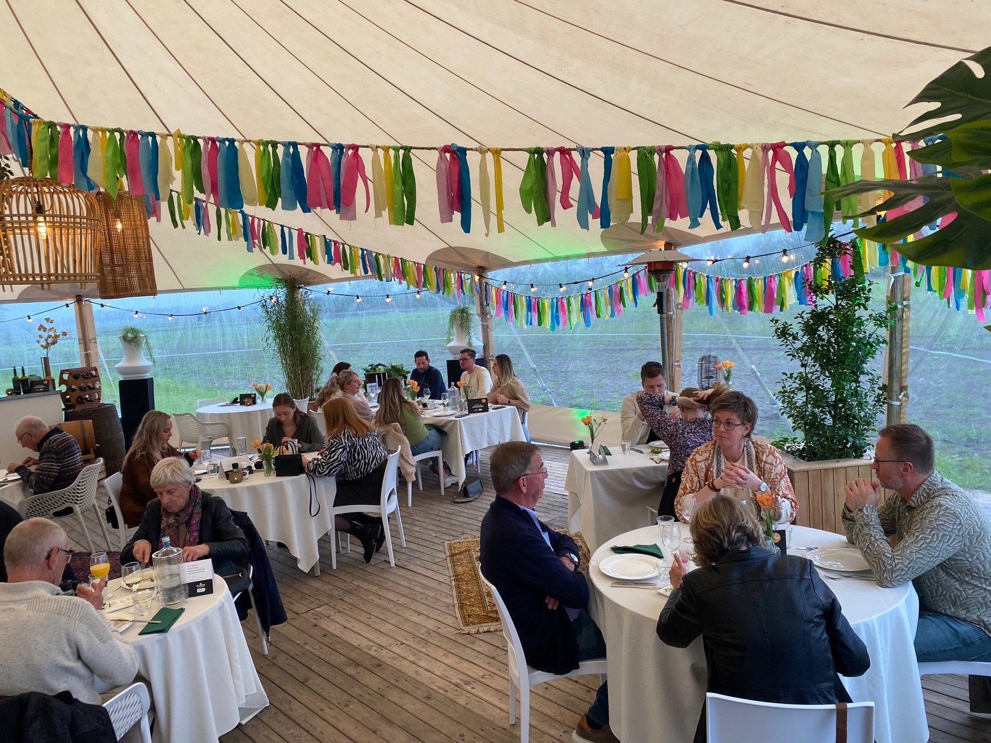 Diner op locatie Diner op locatie